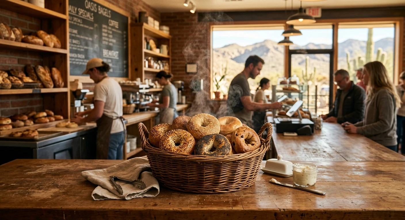 Bagel shop in Palm Desert
